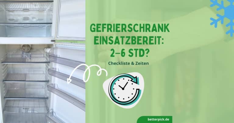 wie lange dauert es bis ein gefrierschrank einsatzbereit ist beitragsbild