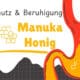 Manuka Honig Magenschleimhautentzündung: Honigfaden in lauwarmem Tee als schonende Einnahme vor Mahlzeiten.